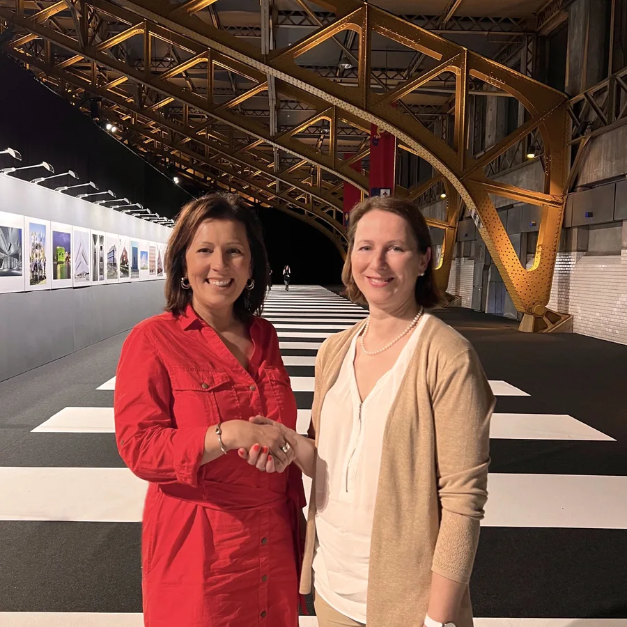 Anne-Claire Sauvajon et Agnès Provot